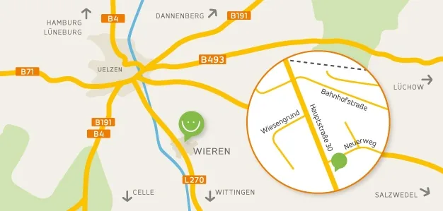 Anfahrt Zahnarztpraxis